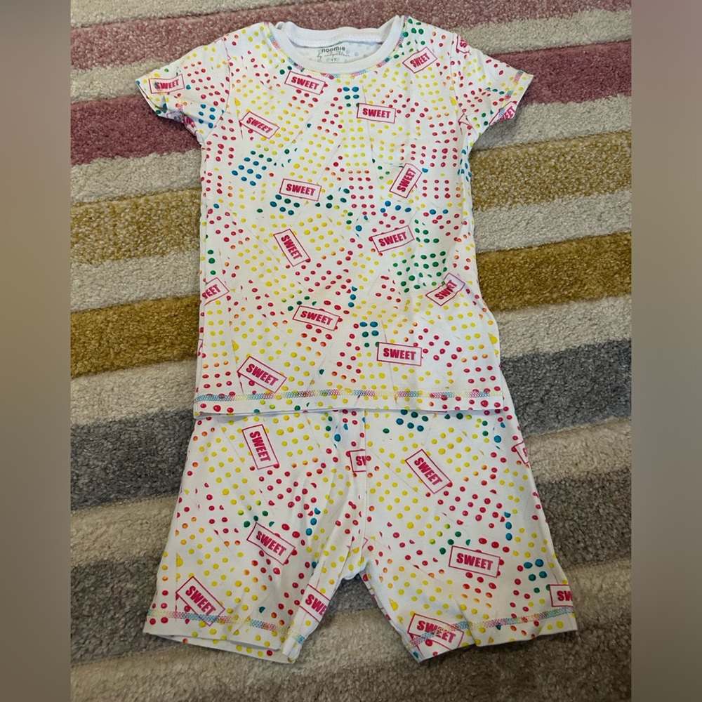 Baby Noomie Dot Candy Pajama 4T